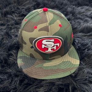 New Era San Francisco 49ers Camo Fitted 